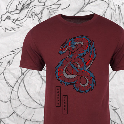 Grumpy Fortune Dragon T-Shirt