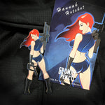 Hannah Hotshot Pin up Glow Acrylic Patch