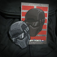 Grumpy Commando Snake Embroidery Patch