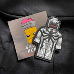 Grumpy Brick fig Anti PVC Patch