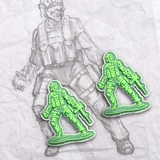 Mini Army Men V3, PVC Patch set