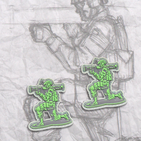 Mini Army Men V2, PVC Patch set