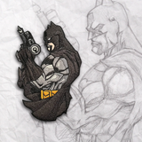 The Dark Night Embroidery Patch