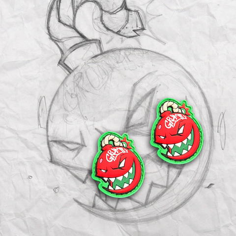 The Grumpy Christmas Bombs, PVC Patch set