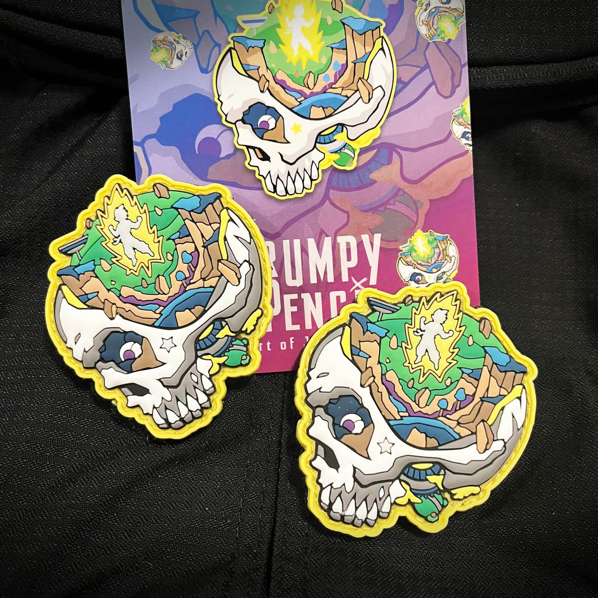 Mini Minds Eye, Power Up PVC Patch set