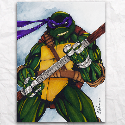 TMNT Donatello Original Artwork