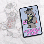 Durden Bear Fight Club PVC Patch