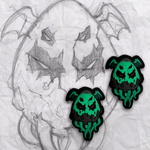 Egg-thulhu New Mini, PVC Patch set