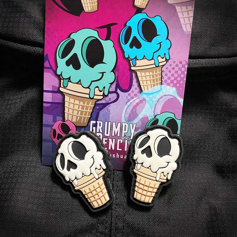 Mini Glow cones PVC Patch set