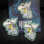 Grumpy Bones, PVC Patch set