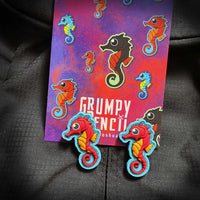 Tiny Seahorse, PVC Patch set