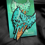 Death Cone, Mint-Chip  Embroidery Patch