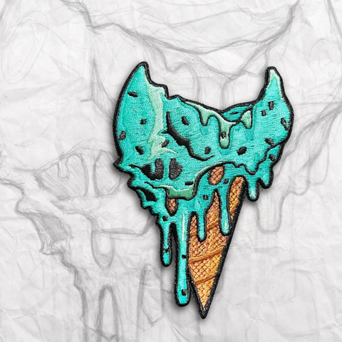 Death Cone, Mint-Chip  Embroidery Patch