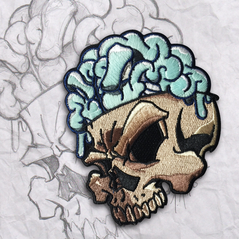 Numbskull GLOW Embroidery Patch