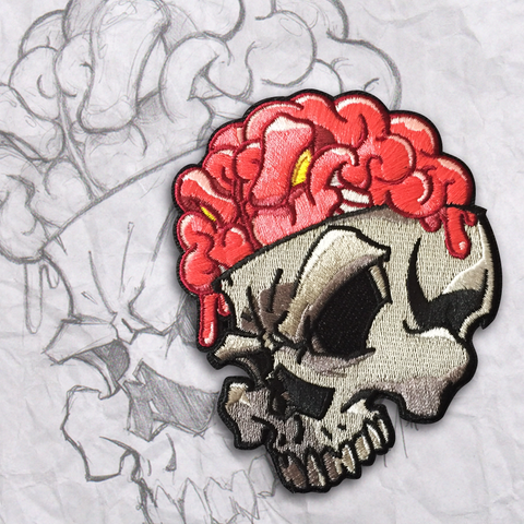 Numbskull Embroidery Patch