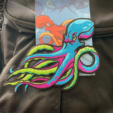 Grumpy Octo Embroidery Patch