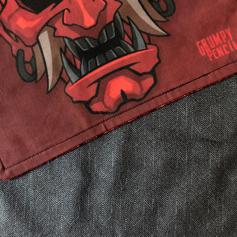 Devil Oni Handcrafted Limited Edition Handkerchief