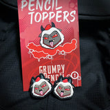 Pencil Topper Krampus, PVC Patch set