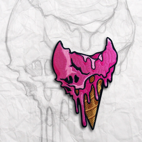 Death Cone, "Bodacious Bubblegum" Embroidery Patch