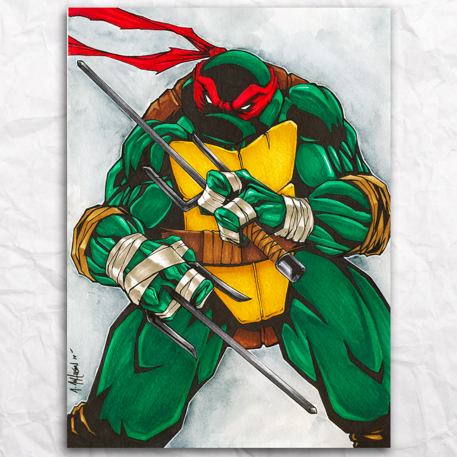 Tmnt Raphael Drawings