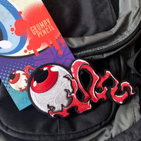Red Eye Embroidery Patch