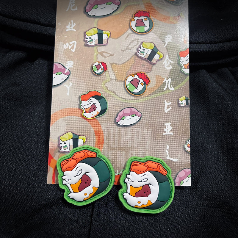Grumpy Sushi V1, PVC Patch set