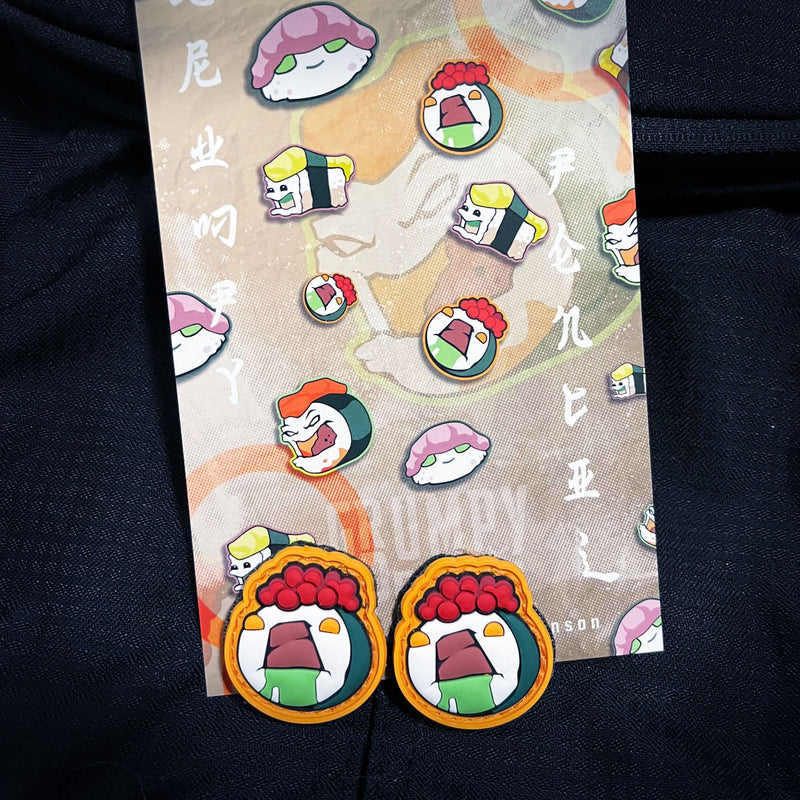 Grumpy Sushi V3, PVC Patch set