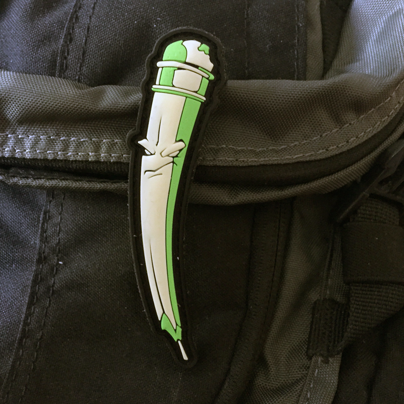 Grumpy Pencil V3 PVC Patch
