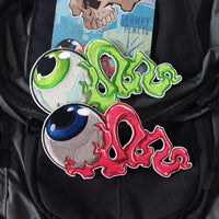 Red Eye Embroidery Patch