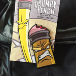 Grumpy Pencil Embroidery Patch