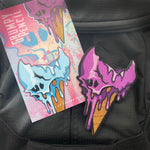 Death Cone, "Purple Reign" Embroidery Patch